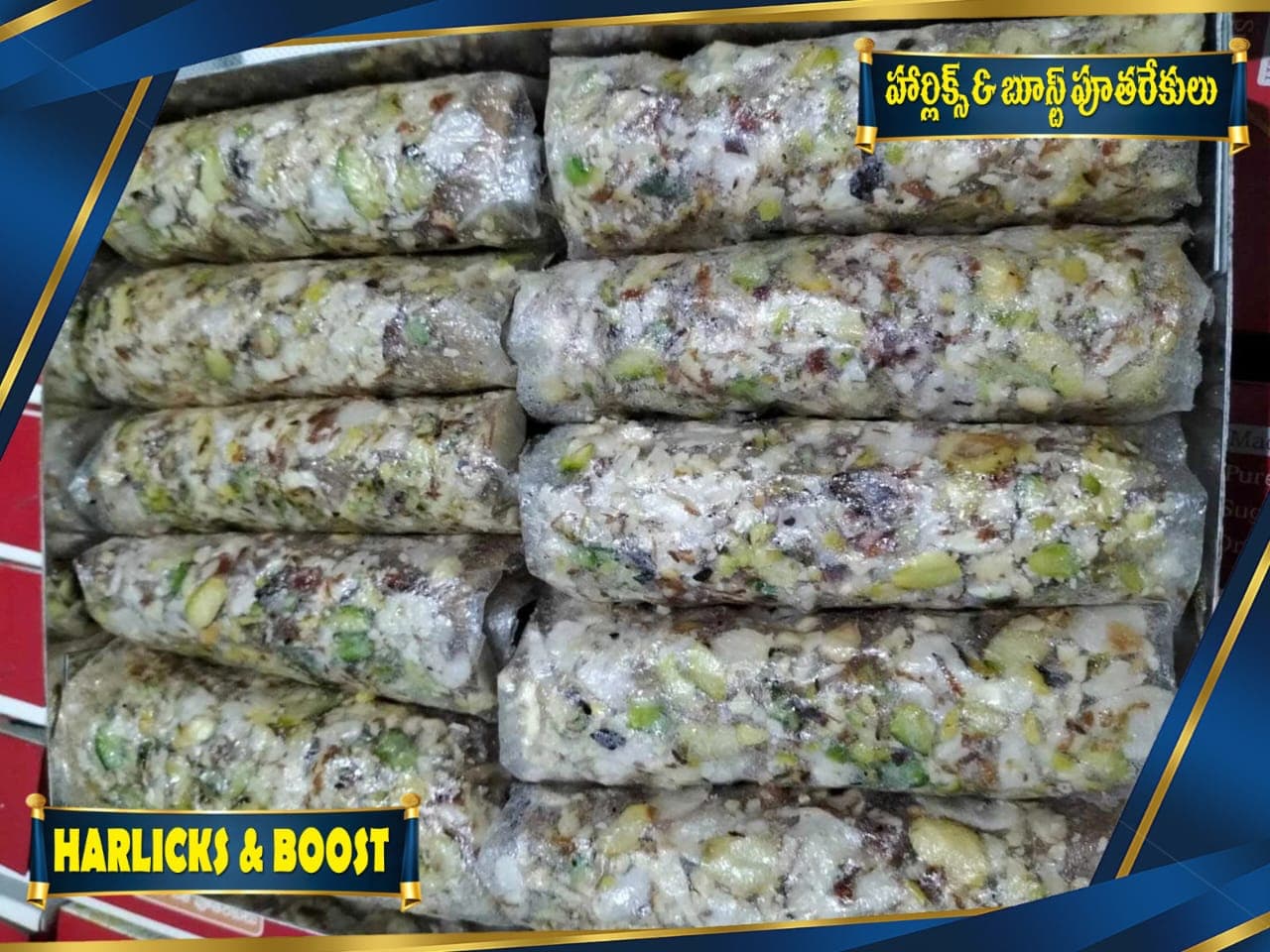 Horlicks & Boost Pootharekulu